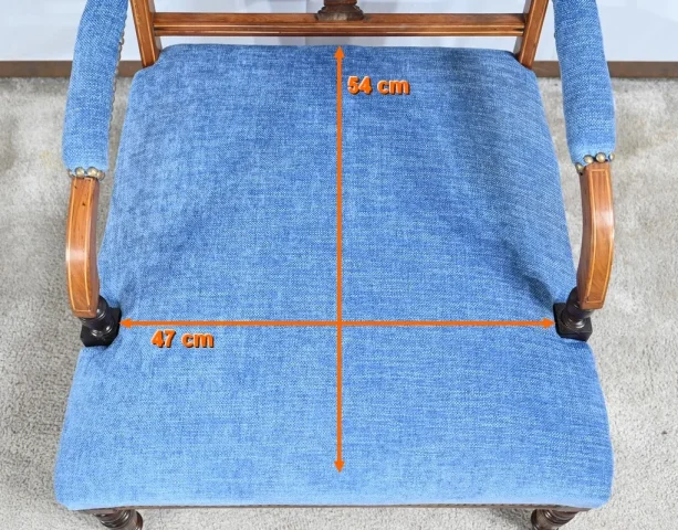 FRENCH RESTAURATION PERIOD ARMCHAIR