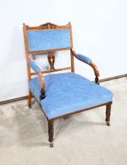 FRANZÖSISCHER SESSEL AUS DER RESTAURIERUNGSZEIT
