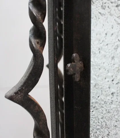 WROUGHT IRON LANTERN