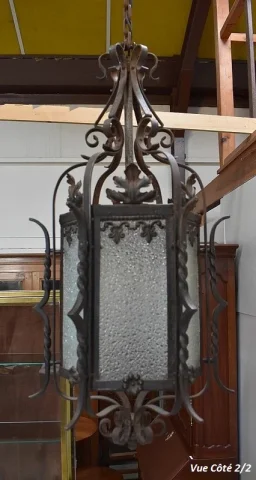 WROUGHT IRON LANTERN