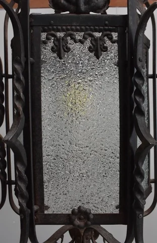 WROUGHT IRON LANTERN