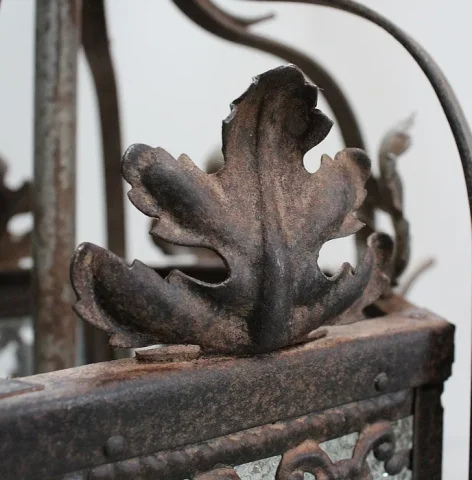 WROUGHT IRON LANTERN