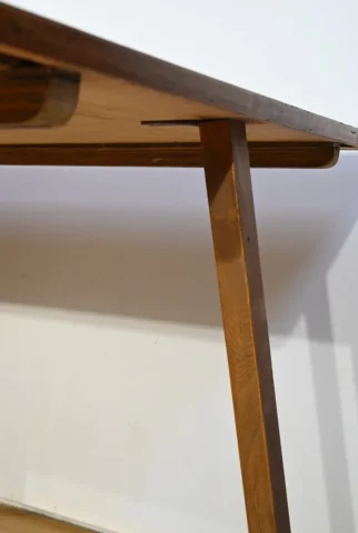 Table Régionale en Merisier, style Louis XV – Milieu XIXe