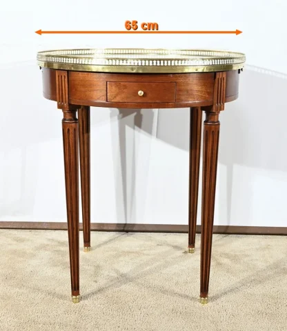 LOUIS XVI STYLE BOUILLOTTE TABLE