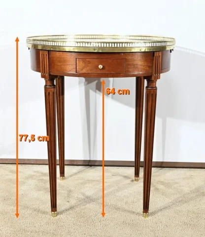 LOUIS XVI STYLE BOUILLOTTE TABLE