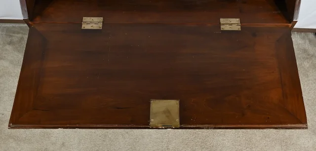 Commode Scribanne en Acajou massif, époque Géorgienne, Angleterre – XVIIIe