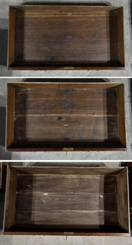 Commode Scribanne en Acajou massif, époque Géorgienne, Angleterre – XVIIIe