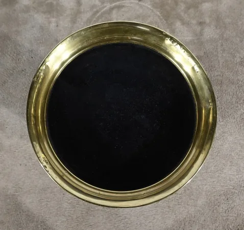 Chauffe Plat en Tôle et Laiton, époque Empire – Début XIXe
