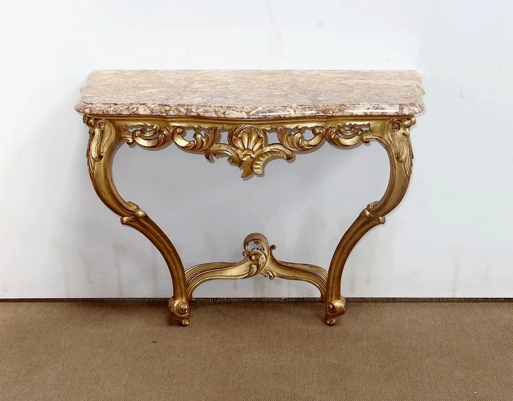 LOUIS XV STYLE CONSOLE TABLE