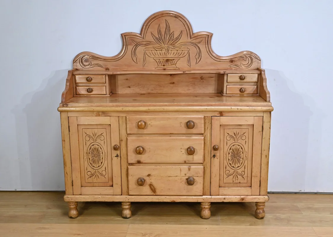 Buffet Enfilade en Pin, Pays de Galles - 1920