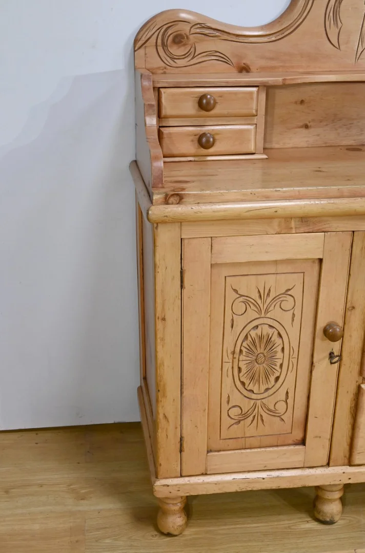 Buffet Enfilade en Pin, Pays de Galles - 1920