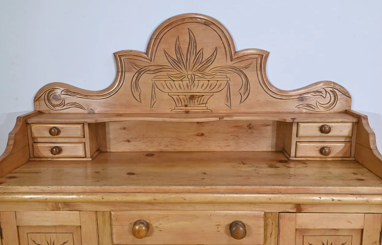 Buffet Enfilade en Pin, Pays de Galles - 1920