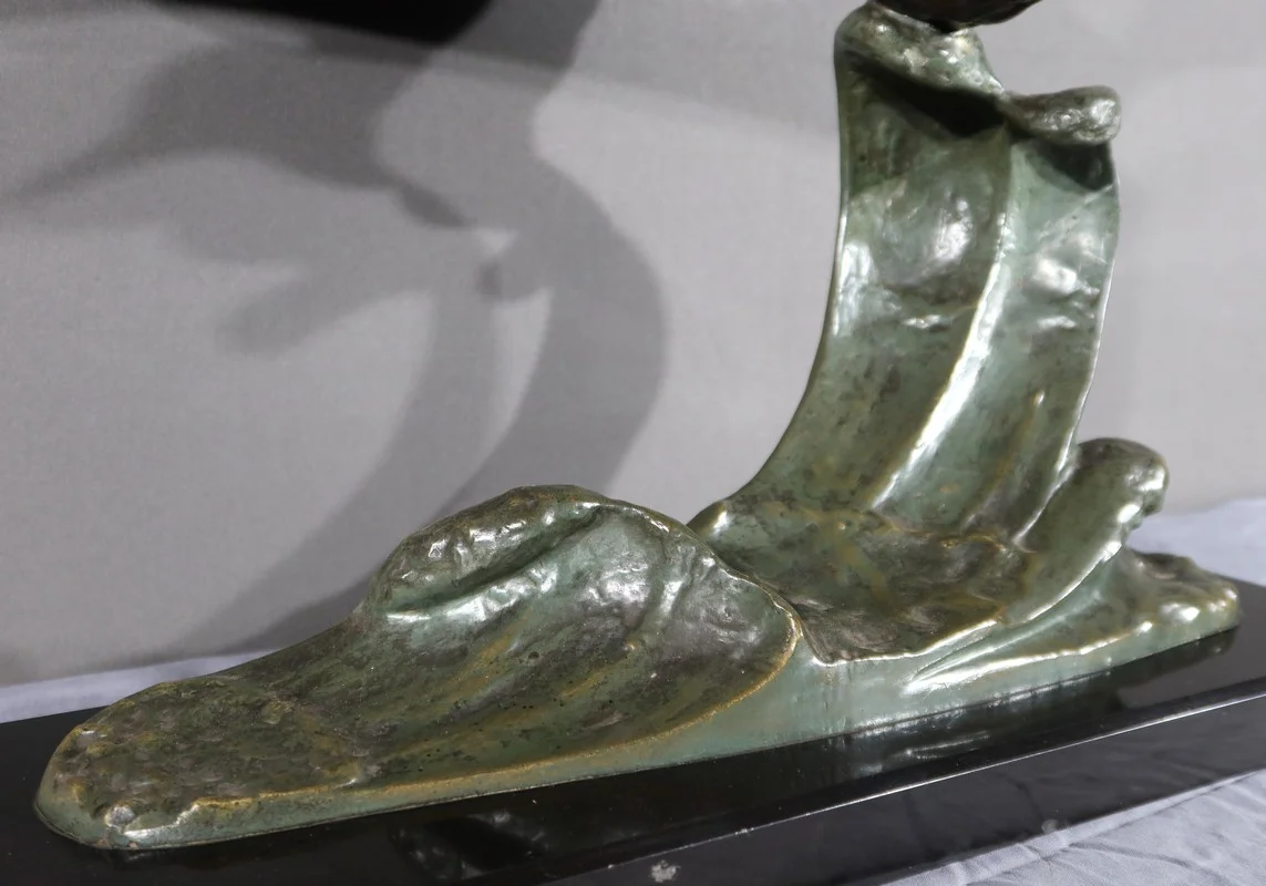BRONZE SEAGULL attributed to ERGET