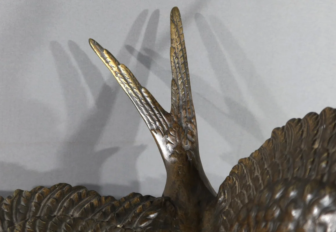 BRONZE SEAGULL attributed to ERGET
