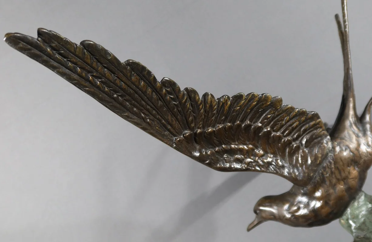 BRONZE SEAGULL attributed to ERGET