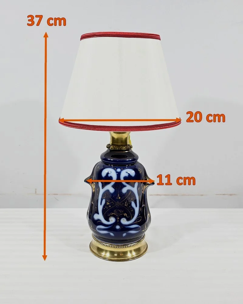 セーヴル磁器ランプ