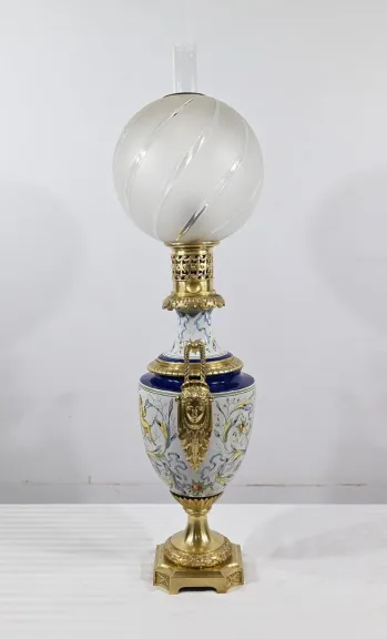 NAPOLEON III PERIODE BENZINE LAMP