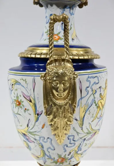 NAPOLEON III PERIODE BENZINE LAMP