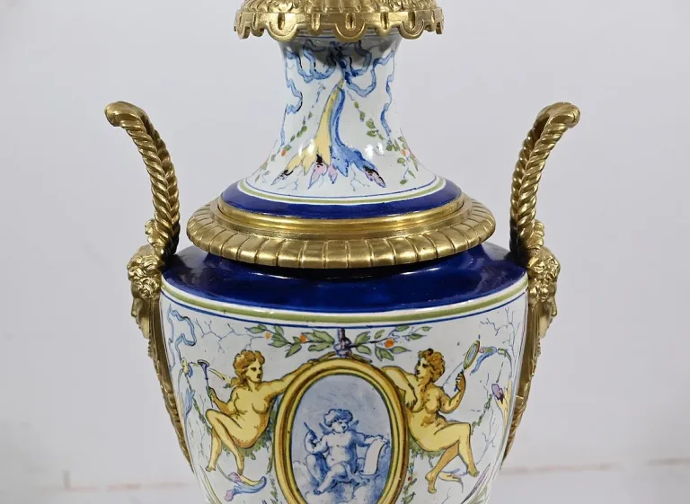 NAPOLEON III PERIODE BENZINE LAMP