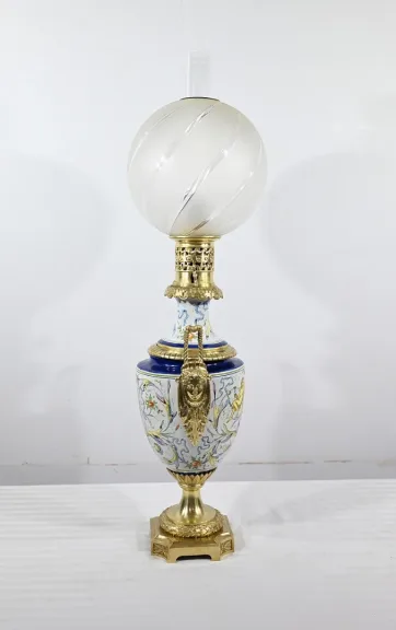 NAPOLEON III PERIODE BENZINE LAMP