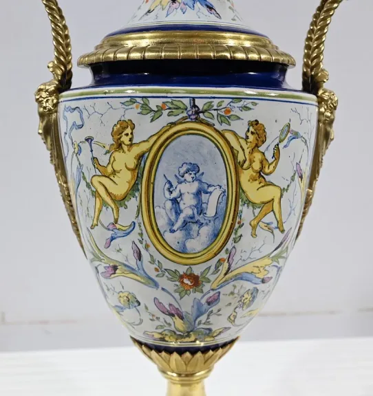 NAPOLEON III PERIODE BENZINE LAMP
