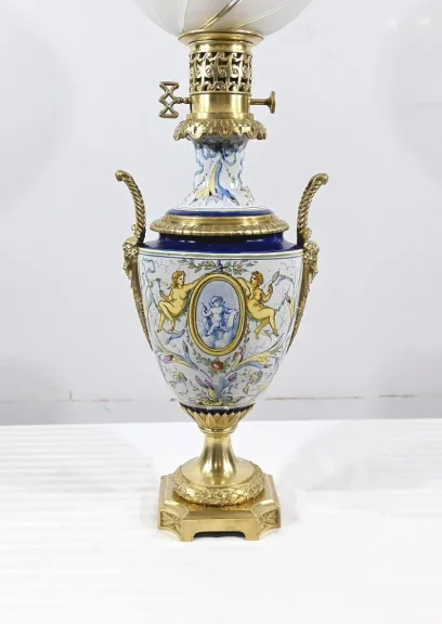 NAPOLEON III PERIODE BENZINE LAMP