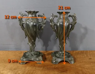 COPPIA DI VASI SOLIFLORE