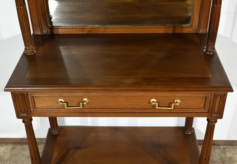 Table Console en Merisier, style Louis XVI – Fin XIXe