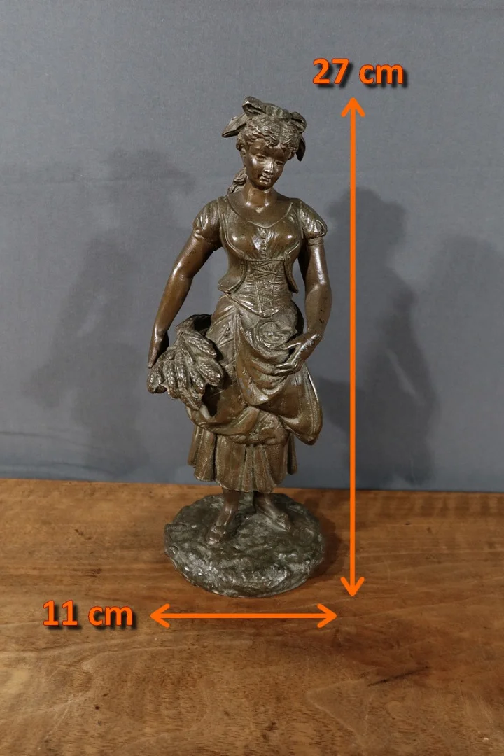 SPELTER STATUETTE