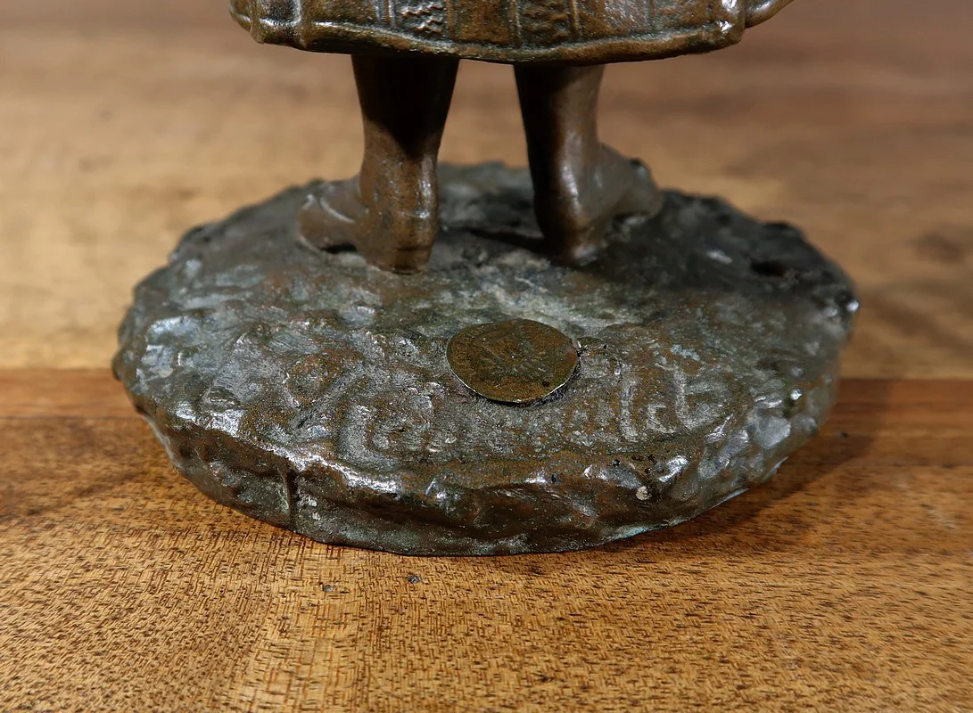 SPELTER STATUETTE