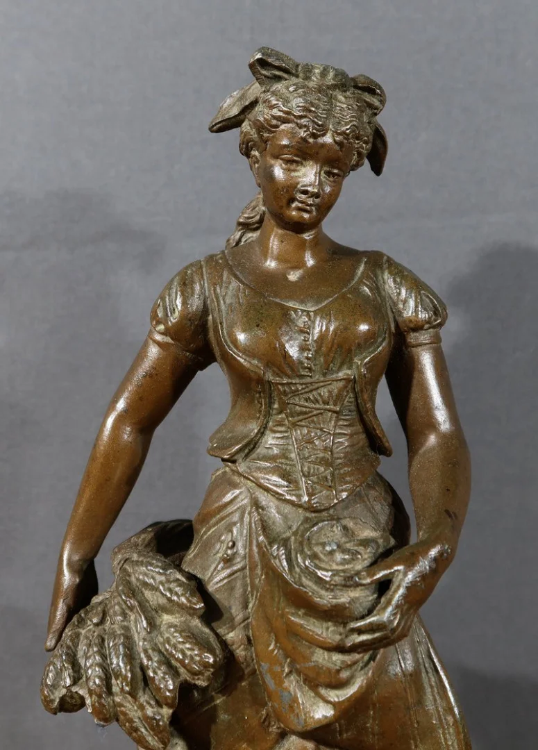 SPELTER STATUETTE