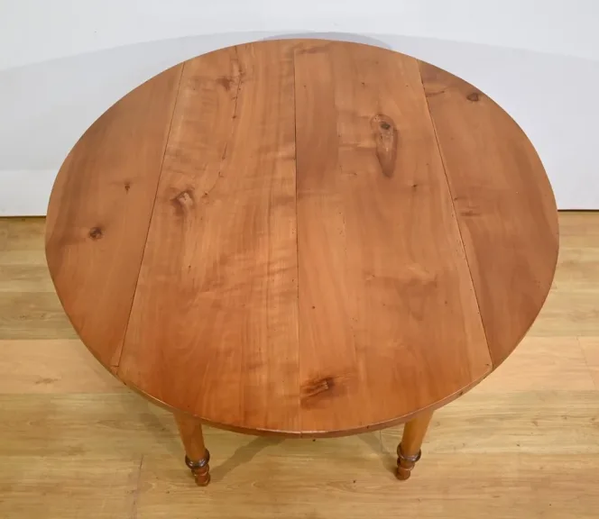 Table Modulable en Merisier, style Louis Philippe – 2ème Partie XIXe