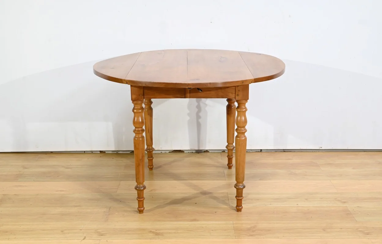 Table Modulable en Merisier, style Louis Philippe – 2ème Partie XIXe