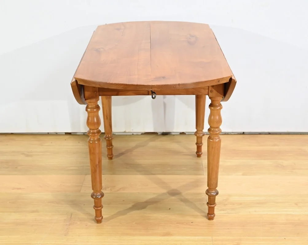 Table Modulable en Merisier, style Louis Philippe – 2ème Partie XIXe