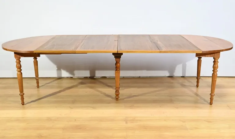 Table Modulable en Merisier, style Louis Philippe – 2ème Partie XIXe