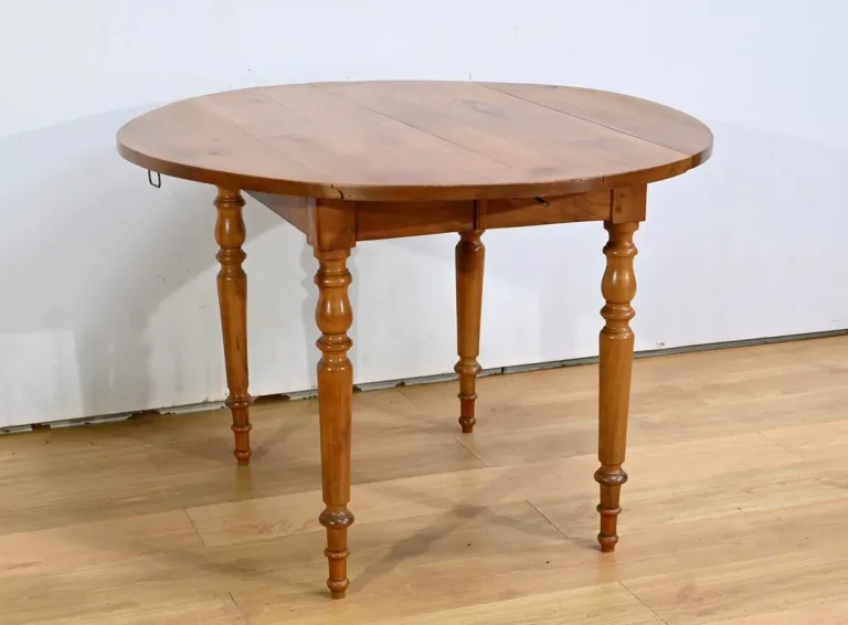 Table Modulable en Merisier, style Louis Philippe – 2ème Partie XIXe
