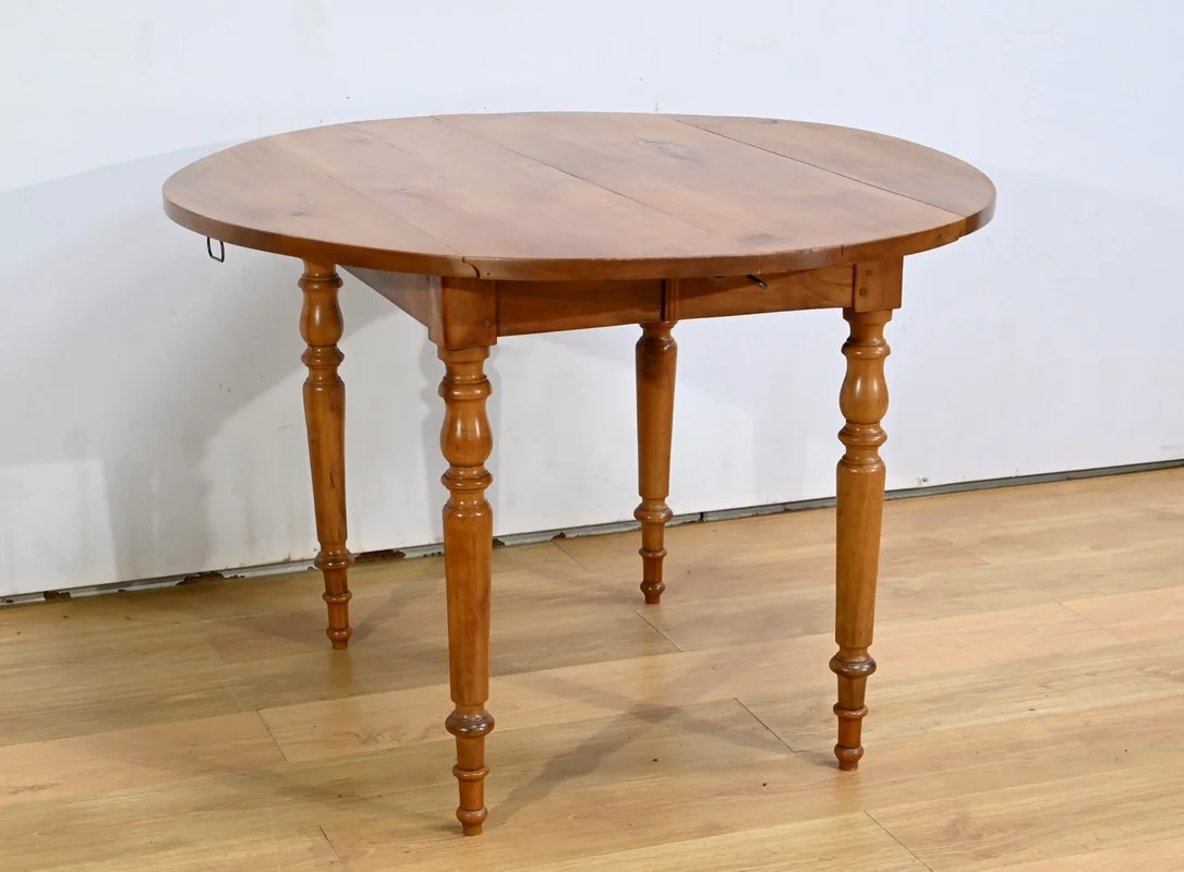 Table Modulable en Merisier, style Louis Philippe – 2ème Partie XIXe