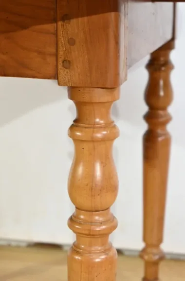 Table Modulable en Merisier, style Louis Philippe – 2ème Partie XIXe