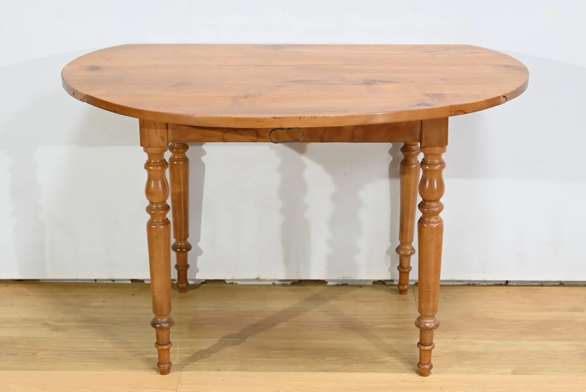 Table Modulable en Merisier, style Louis Philippe – 2ème Partie XIXe