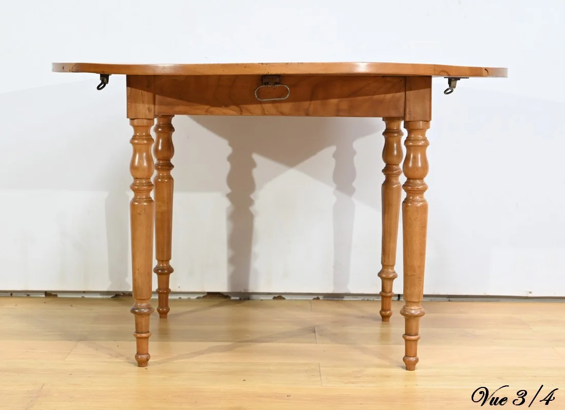 Table Modulable en Merisier, style Louis Philippe – 2ème Partie XIXe