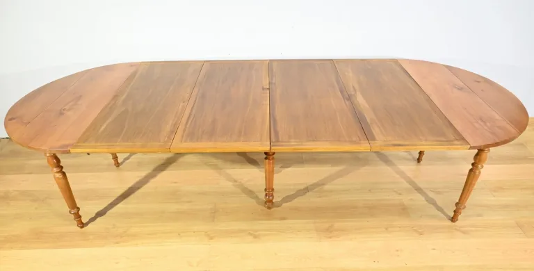 Table Modulable en Merisier, style Louis Philippe – 2ème Partie XIXe