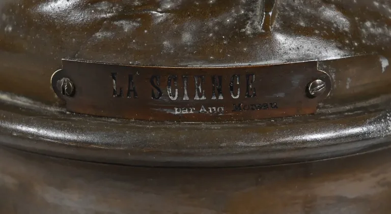SPELTER-SKULPTUR von AUGUSTE MOREAU