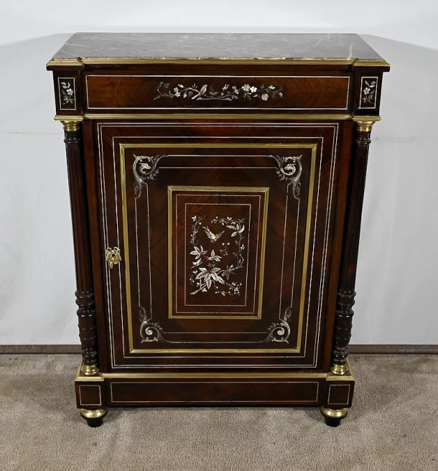 Meuble d'Appui en Palissandre de Rio, époque Napoléon III - Milieu XIXe