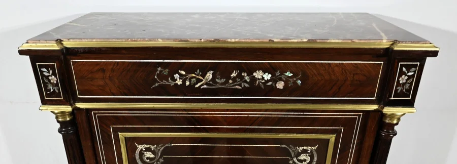 Meuble d'Appui en Palissandre de Rio, époque Napoléon III - Milieu XIXe