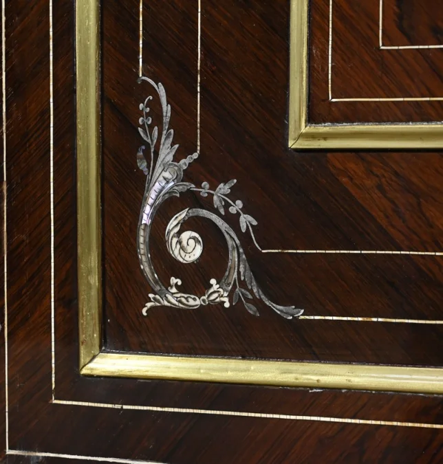 Meuble d'Appui en Palissandre de Rio, époque Napoléon III - Milieu XIXe