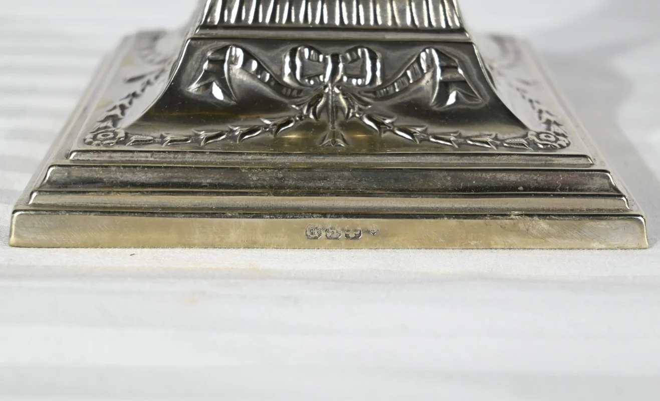 SILVER PLATE LAMPS