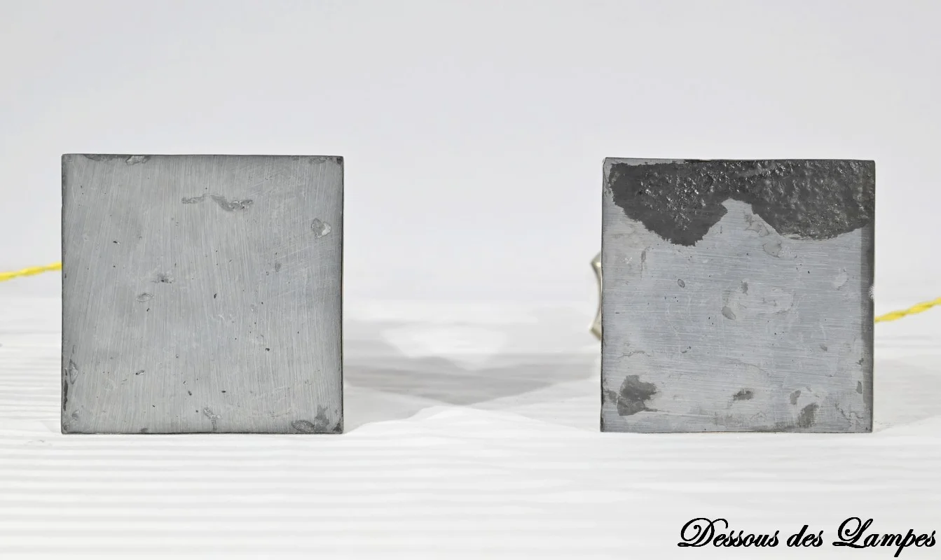 SILVER PLATE LAMPS