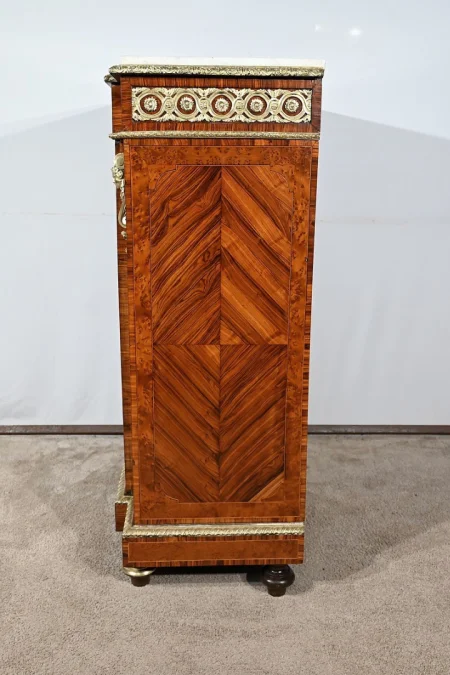 Meuble d'Entre-deux en Bois Précieux, époque Napoléon III - Milieu XIXe