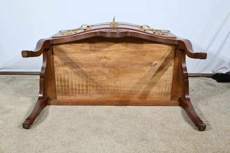 Commode Sauteuse en Acajou massif, style Louis XV – Fin XIXe