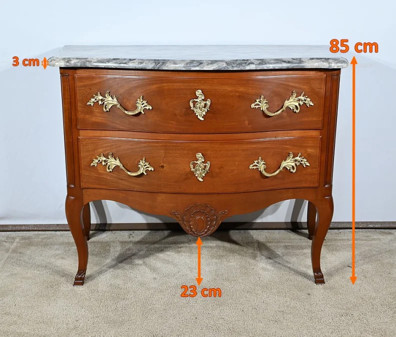 LOUIS XV STYLE CHEST OF DRAWERS